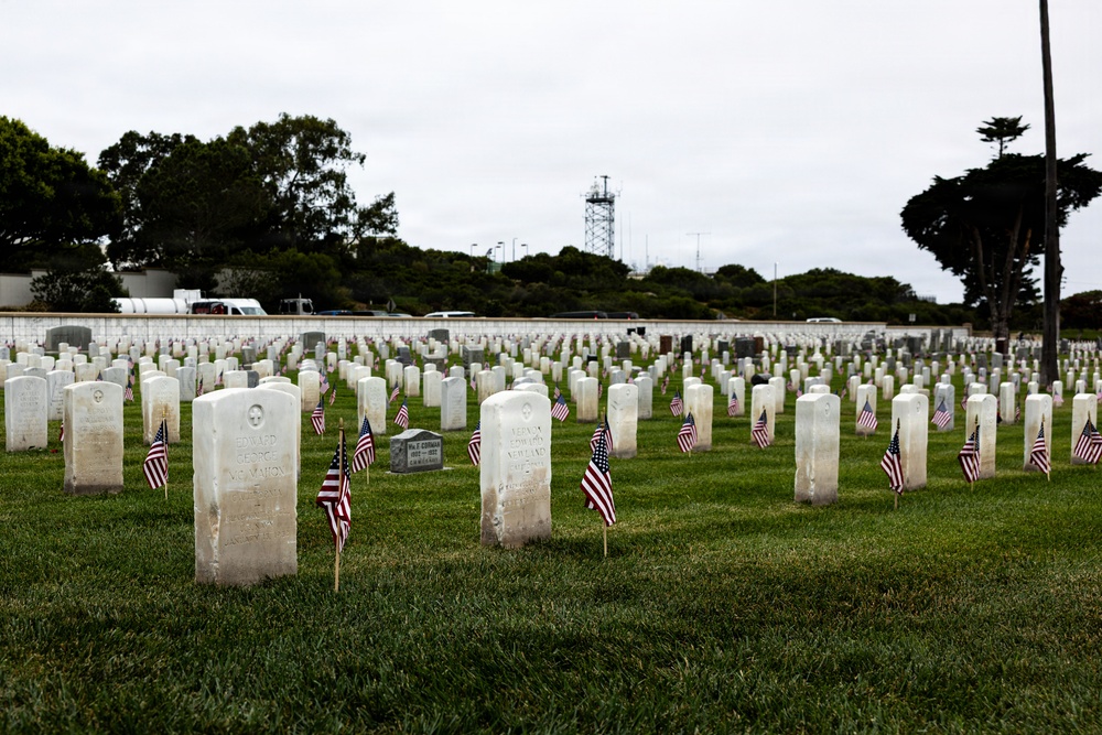 Fort Rosecrans Memorial Day Ceremony
