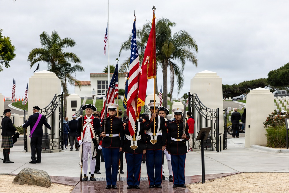 Fort Rosecrans Memorial Day Ceremony