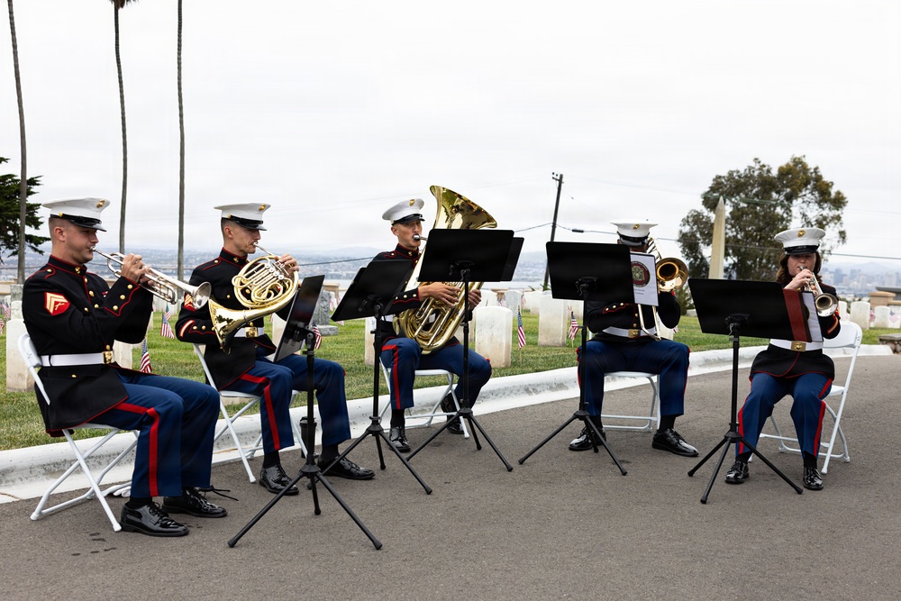 Fort Rosecrans Memorial Day Ceremony