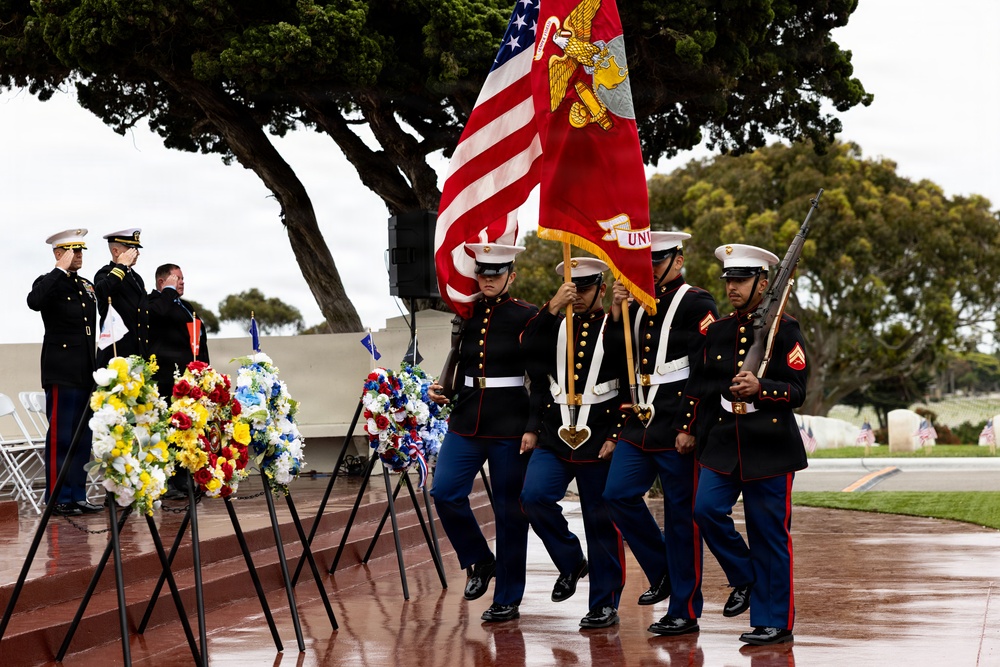 Fort Rosecrans Memorial Day Ceremony