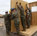 I Marine Expeditionary Force Support Battalion assembles storage shed