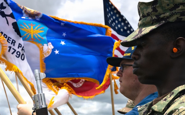 USS Kearsarge Passing of Honors