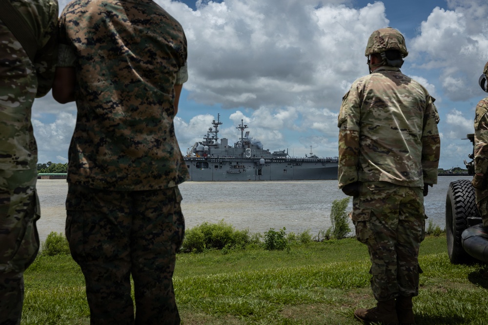 USS Kearsarge Passing of Honors