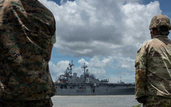 USS Kearsarge Passing of Honors