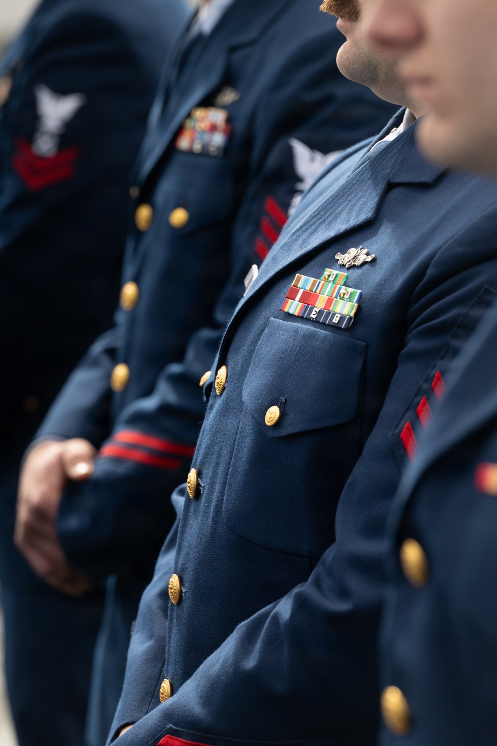 Coast Guard Cutter Earl Cunningham crew conducts change of command
