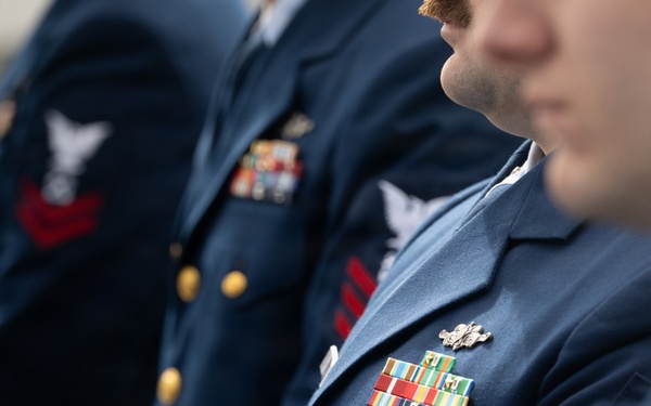 Coast Guard Cutter Earl Cunningham crew conducts change of command