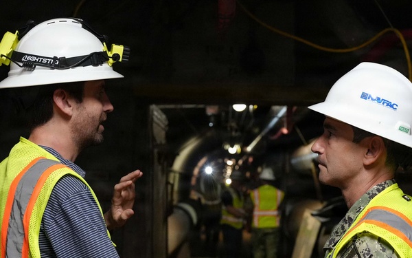 Hawaii DOH and EPA inspect Red Hill pipe removal operations