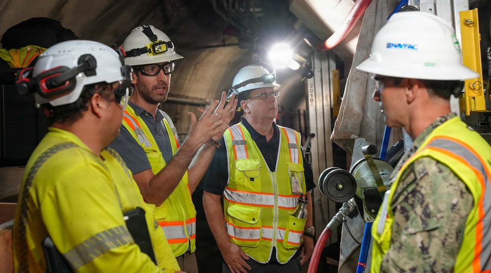 Hawaii DOH and EPA inspect Red Hill pipe removal operations