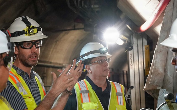 Hawaii DOH and EPA inspect Red Hill pipe removal operations