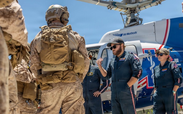 JTF-SB service members train on medevac procedures in Nogales