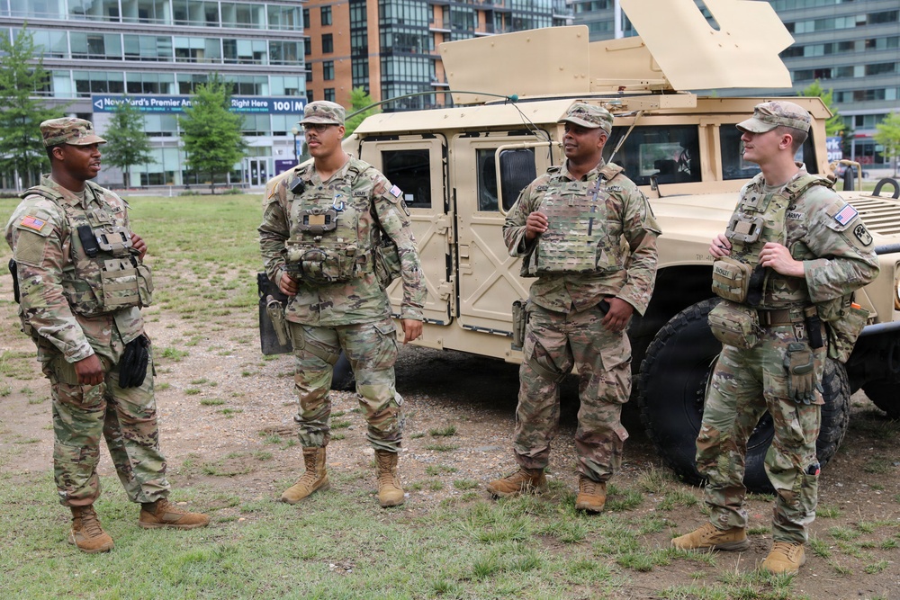 JTF-DC South Carolina Guardsmen Presence Patrol