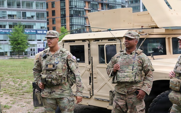 JTF-DC South Carolina Guardsmen Presence Patrol