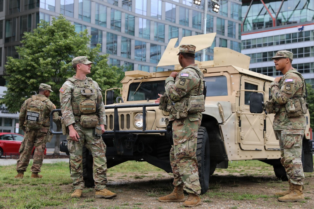 JTF-DC South Carolina Guardsmen Presence Patrol
