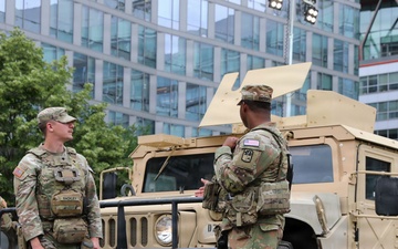 JTF-DC South Carolina Guardsmen Presence Patrol
