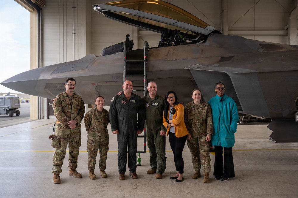 Col. Schuck's Fini Flight