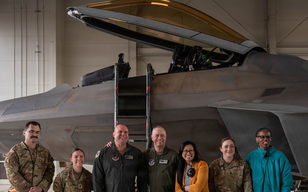 Col. Schuck's Fini Flight