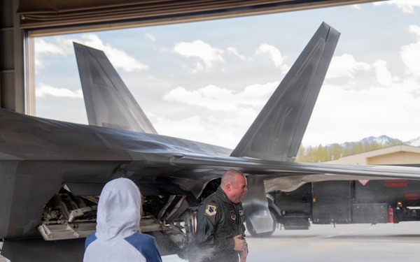 Col. Schuck's Fini Flight