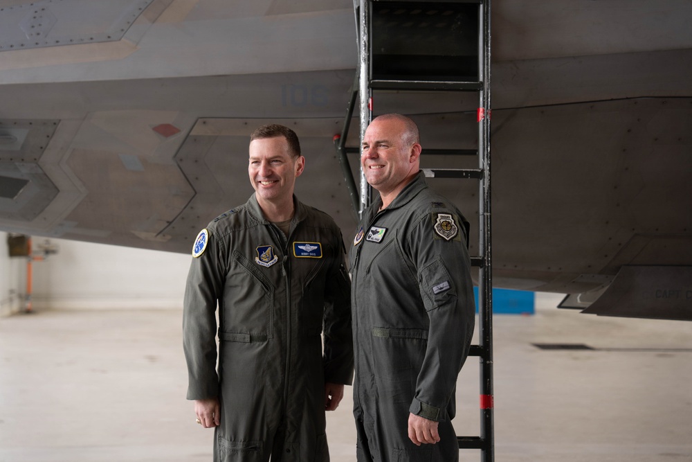 Col. Schuck's Fini Flight
