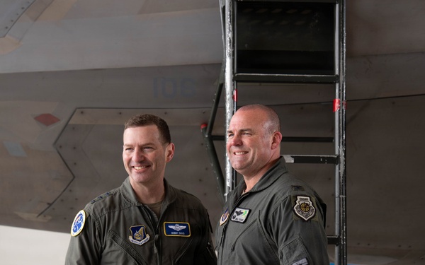 Col. Schuck's Fini Flight
