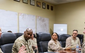 2nd Marine Logistics Group Commanding General visits JTF-SB Marines