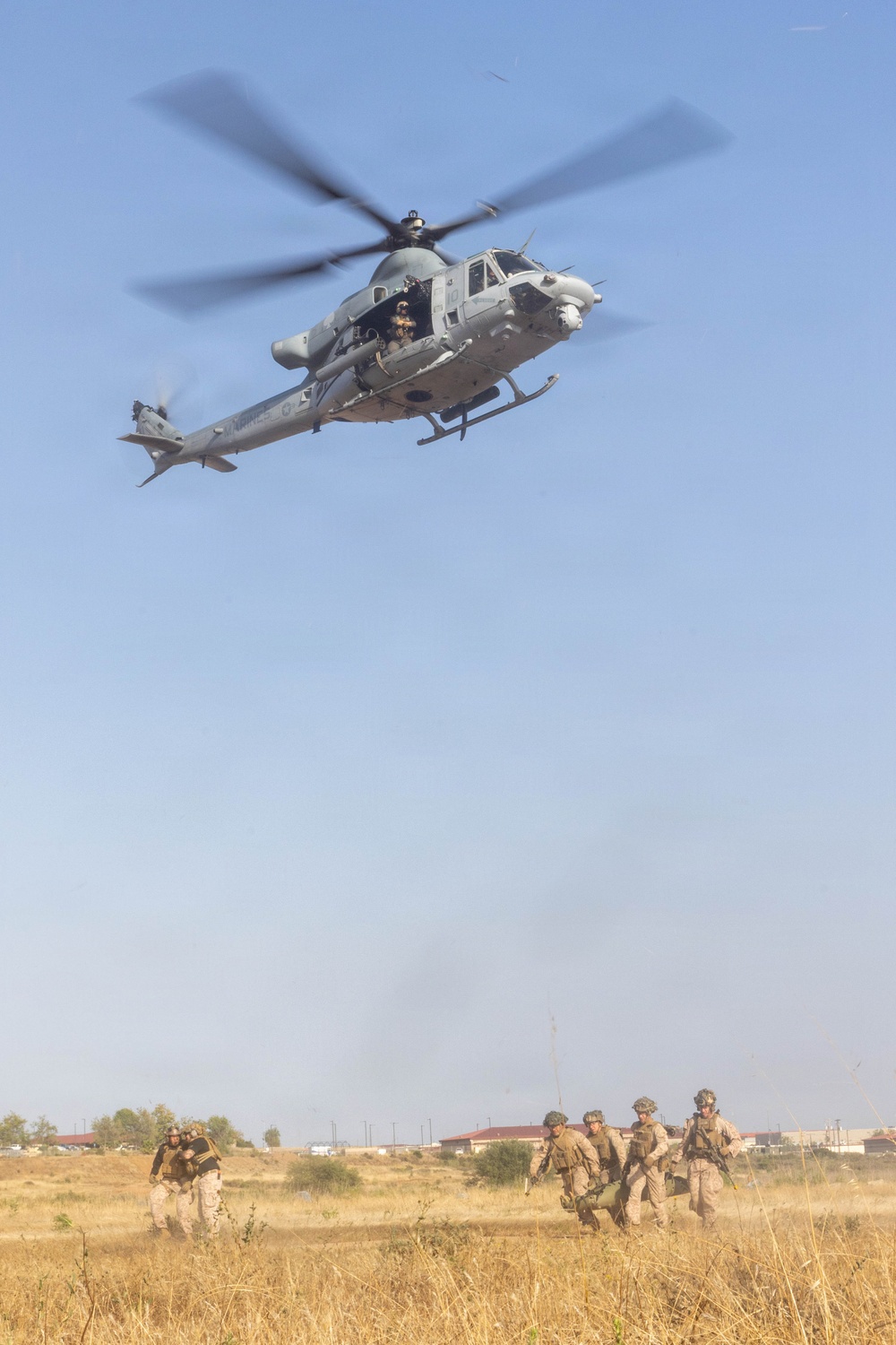 U.S. Marines with 2nd Bn., 5th Marines, conduct EOTG TRAP course
