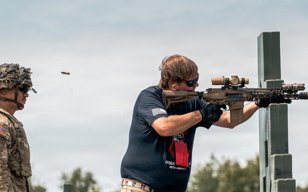Soldiers, veterans conduct stress shoot during Week of the Eagles