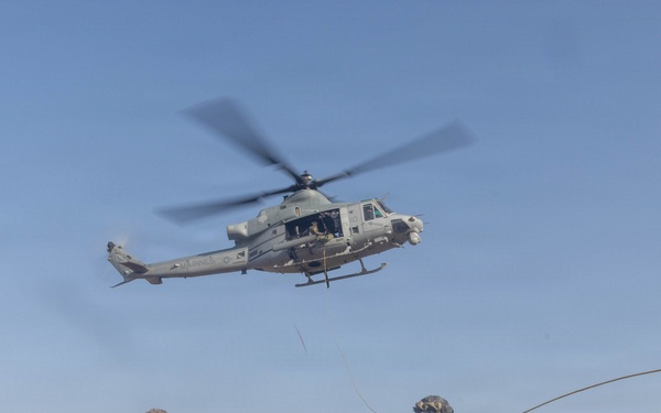 U.S. Marines with 2nd Bn., 5th Marines, conduct EOTG TRAP course