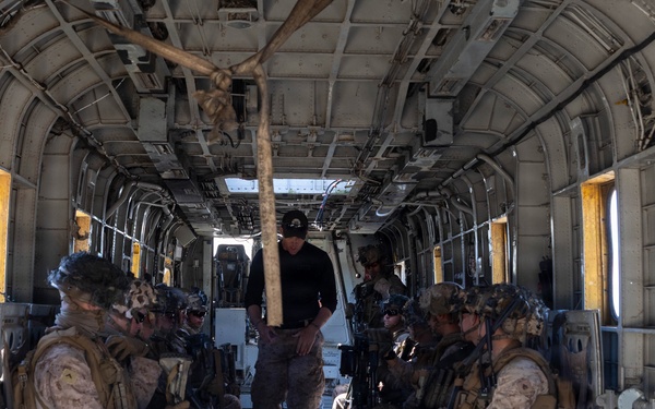 U.S. Marines with 2nd Bn., 5th Marines, conduct EOTG TRAP course