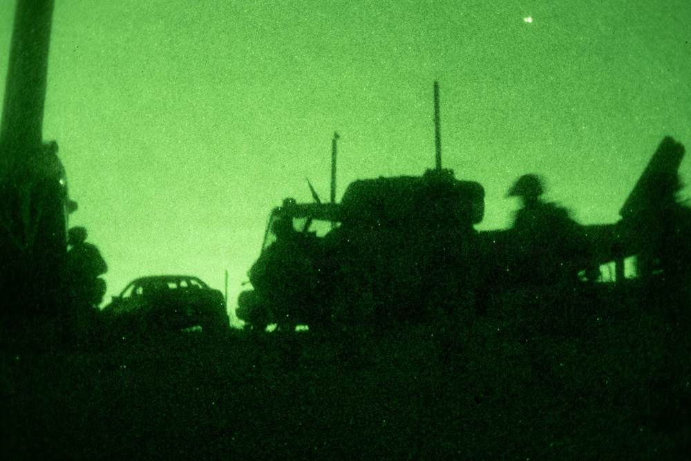 U.S. Marines with 2nd Bn., 5th Marines, conduct EOTG TRAP course