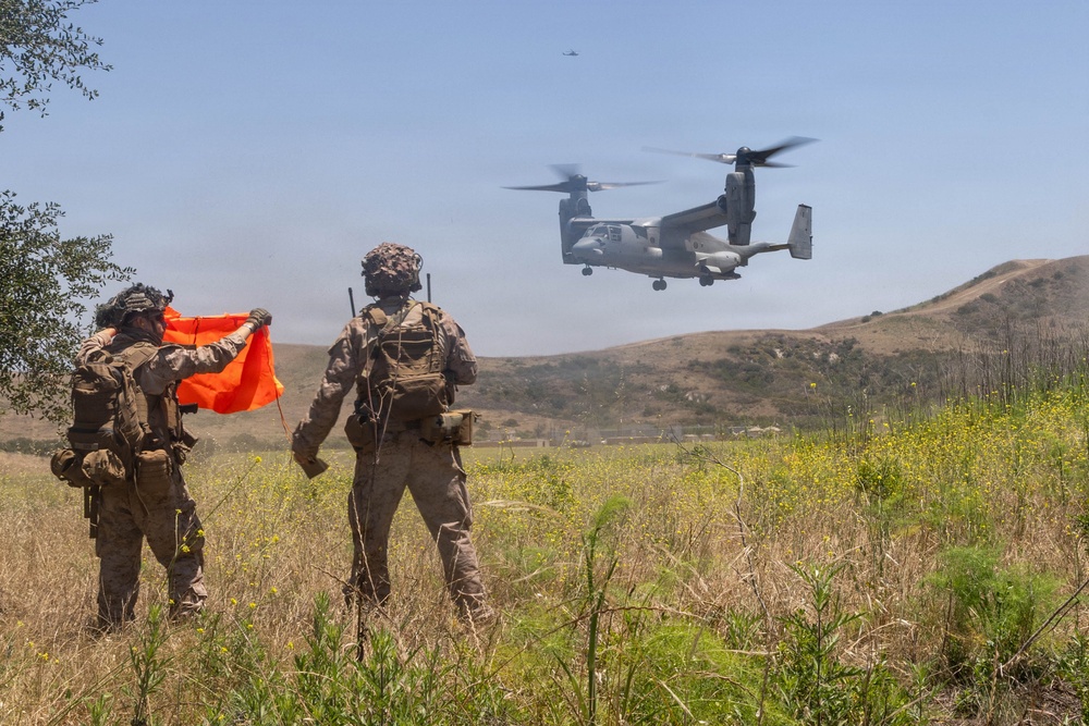 U.S. Marines with 2nd Bn., 5th Marines, conduct EOTG TRAP course