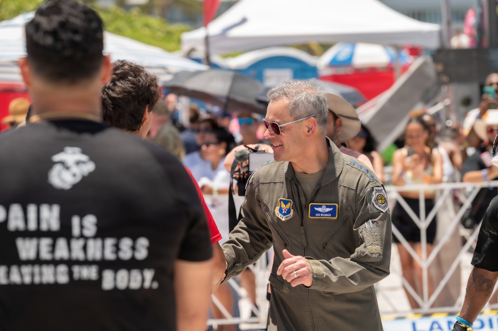 Air Force Chief of Staff Conducts Mass Joint Service Oath of Enlistment at 2026 Hyundai Air &amp; Sea Show