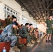 U.S. Marines and Philippine service members participate in Basketball Friendship Games