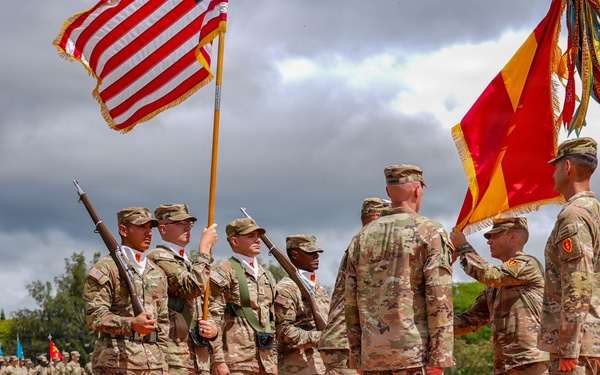 Col. Daniel J. Von Benken, 25th ID Artillery Commander, Change of Responsibility