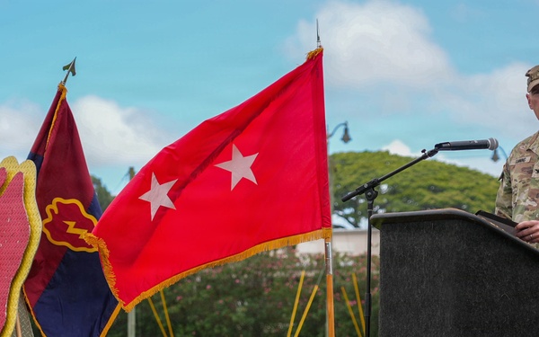 Col. Daniel J. Von Benken, 25th ID Artillery Commander, Change of Responsibility