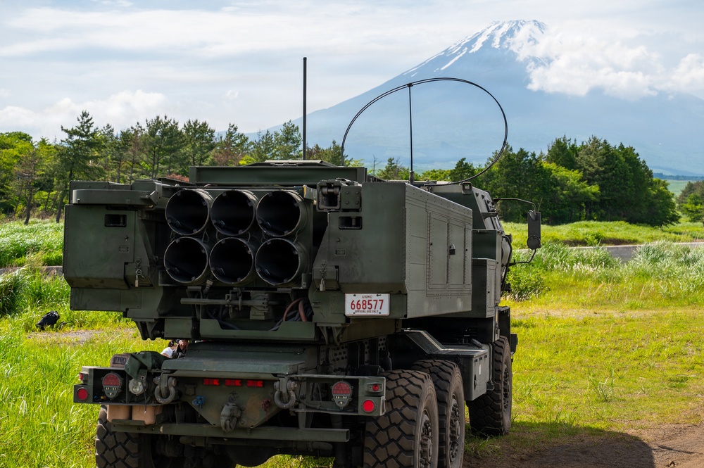 Marines refine long-range fires at Camp Fuji