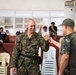 U.S. Marines and Philippine service members participate in Basketball Friendship Games