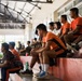 U.S. Marines and Philippine service members participate in Basketball Friendship Games