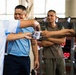 U.S. Marines and Philippine service members participate in Basketball Friendship Games