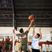 U.S. Marines and Philippine service members participate in Basketball Friendship Games