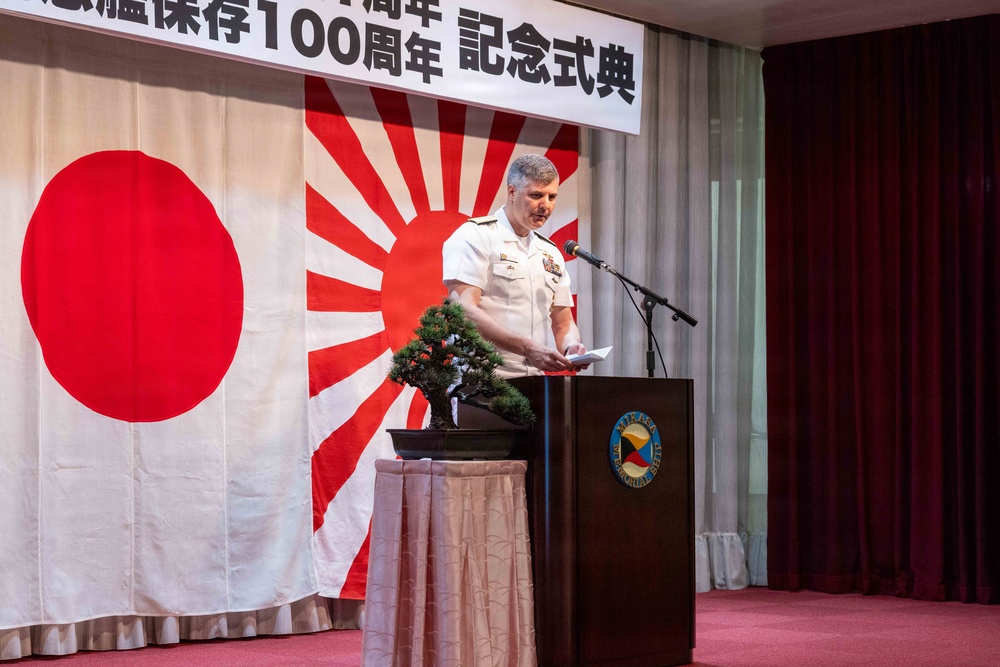 CNFJ Speaks at Mikasa Memorial Ship
