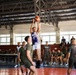 U.S. Marines and Philippine service members participate in Basketball Friendship Games