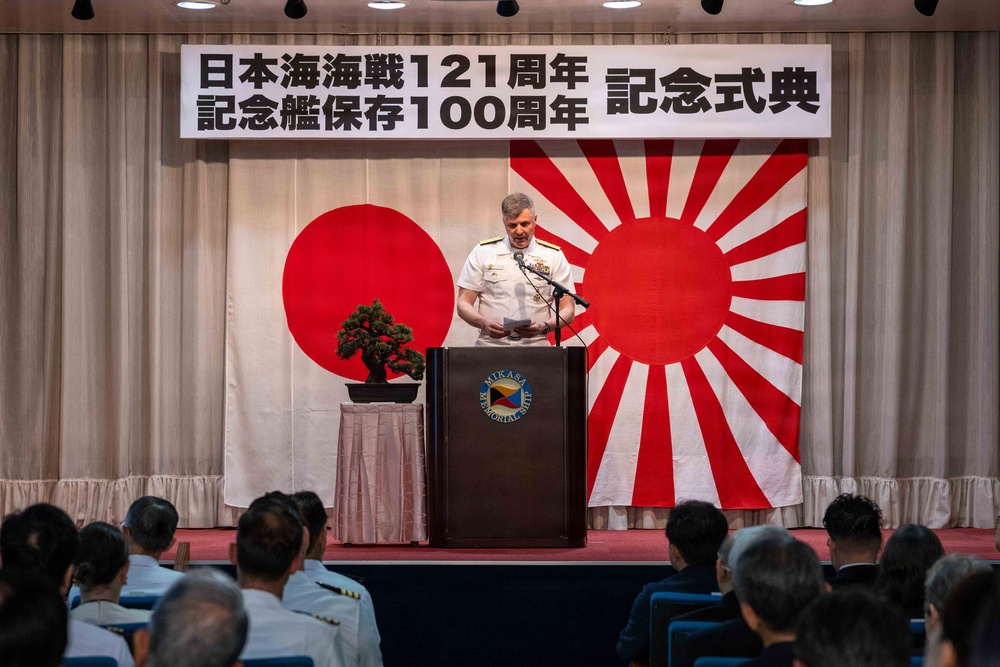 CNFJ Speaks at Mikasa Memorial Ship