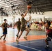 U.S. Marines and Philippine service members participate in Basketball Friendship Games