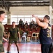 U.S. Marines and Philippine service members participate in Basketball Friendship Games
