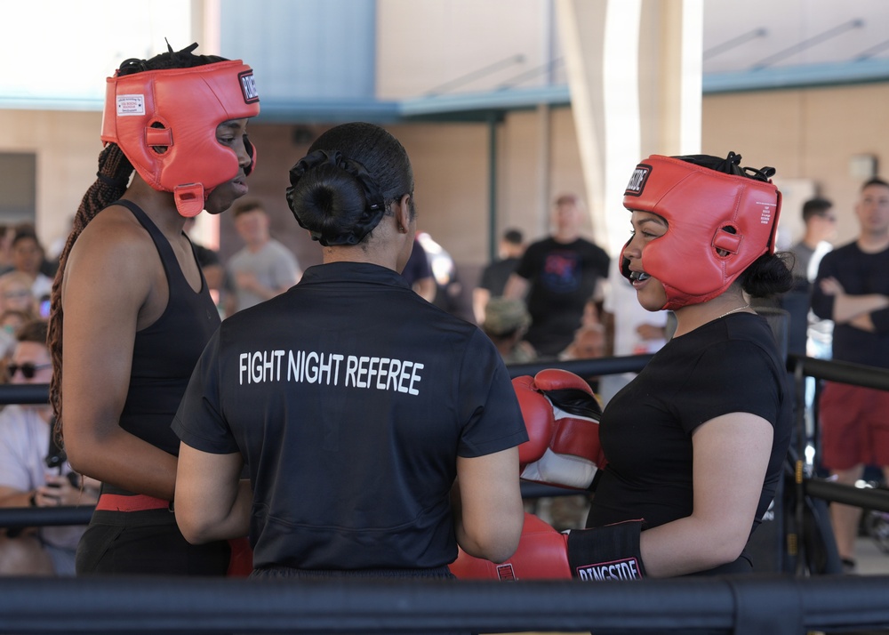 1-67 AR "Death Dealers" Face Off in Inaugural Fight Night