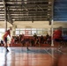 U.S. Marines and Philippine service members participate in Basketball Friendship Games