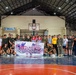 U.S. Marines and Philippine service members participate in Basketball Friendship Games