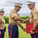 MARFORPAC H&amp;S Bn. executive officer retires