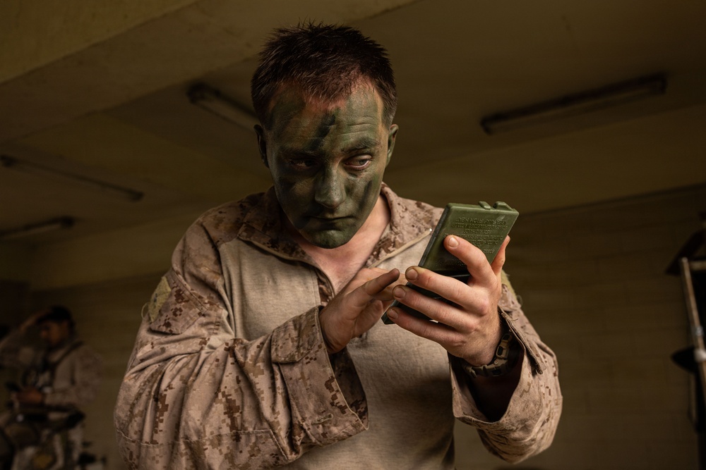 U.S. Marines with 12th LCT Participate in Survival Training at Jungle Warfare Training Center