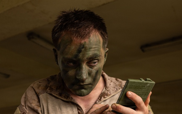 U.S. Marines with 12th LCT Participate in Survival Training at Jungle Warfare Training Center